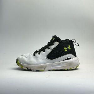 Under Armour Lockdown 5 Youth Basketball Shoes Sz 2Y PreOwned